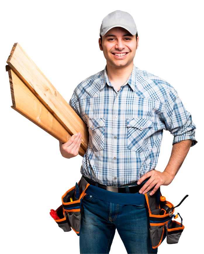 Skilled Carpenter at Work